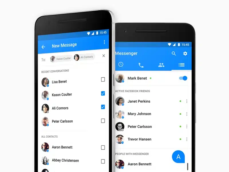 how to delete messenger contacts