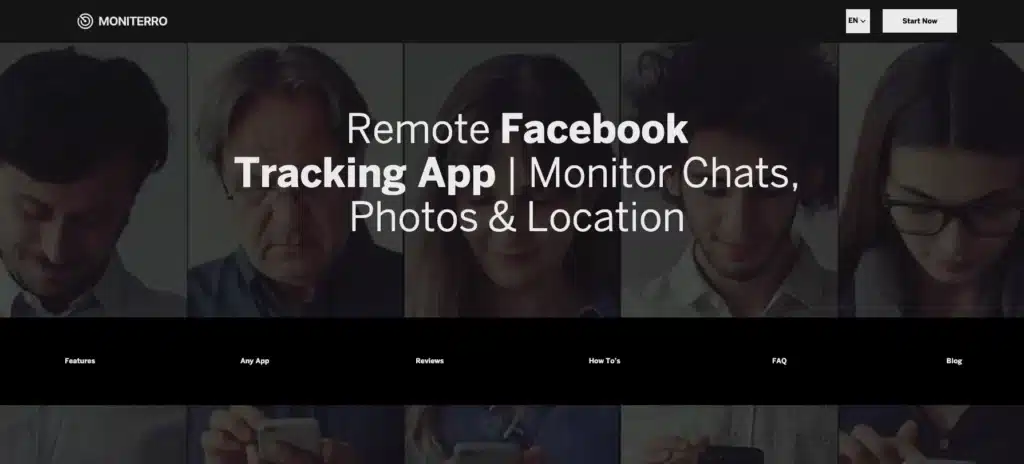 how to track facebook location with moniterro